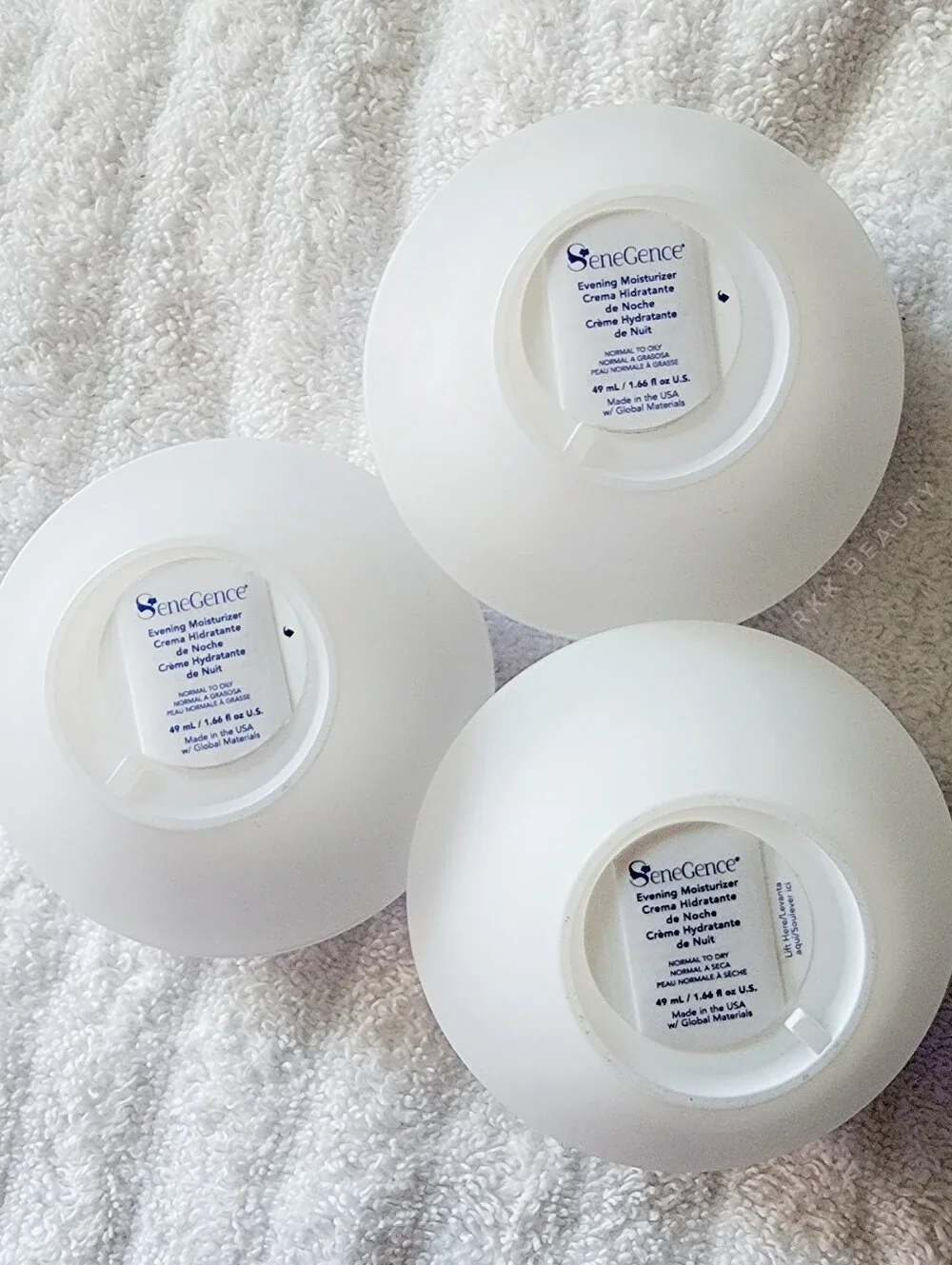 [NWT] SeneGence | Evening Moisturizers: 2× Normal to Oily, 1× Normal to dry
